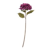 Vickerman 32.5" x 9" Burgundy Hydrangea Stem (3 Pack)