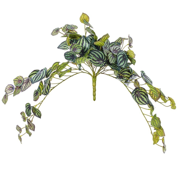 25" Artificial Green Piccolo Peperomia Bush 
