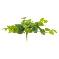 Vickerman 23" Artificial Green Pothos Bush