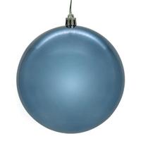Vickerman 2.75" Denim Blue Shiny Ball Christmas Tree Ornament (12 pack)