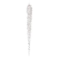 Vickerman 14" Clear Beaded Acrylic Icicle Ornament (2 pack)