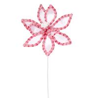 Vickerman 22" White/Pink/Red Peppermint Bush (3 Pack)