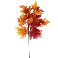 Vickerman 27" Artificial Red/Orange/Yellow Fall Maple Leaf Spray (2 Pack)