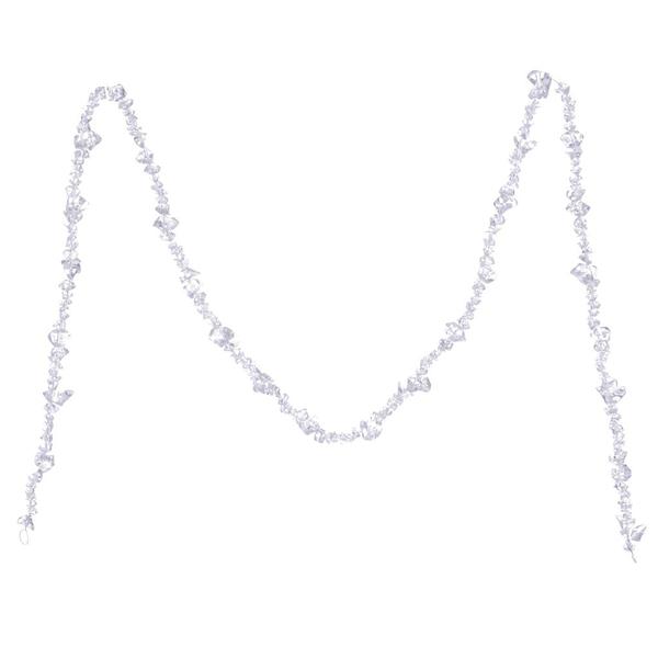 6'  Clear Ice Cube Garland