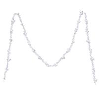 Vickerman 6'  Clear Ice Cube Garland