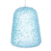 Vickerman 8" Baby Blue Icy Sugar Gum Drop Ornament