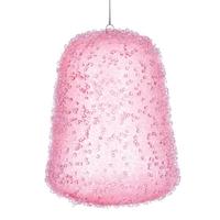 Vickerman 8" Pink Icy Sugar Gum Drop Ornament