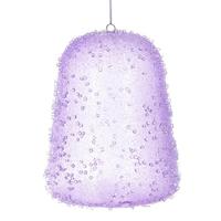 Vickerman 8" Lavender Icy Sugar Gum Drop Ornament
