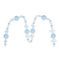 Vickerman 6' Seafoam Green Icy Sugar Candy Gum Drop Ornament Garland