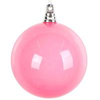 View 3" Hot Pink High-Gloss Ball Ornament (12 pack)