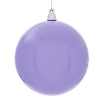 Vickerman 4.75" Lavender High-Gloss Ball Ornament (4 pack)