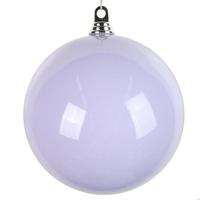 Vickerman 8" Lavender High-Gloss Ball Ornament (2 pack)