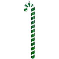 Vickerman 36" Green High-Gloss Candy Cane Ornament