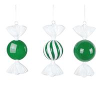 Vickerman 7" Green Candy Assortment Ornament (3 Pack)