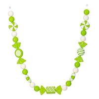 Vickerman 5.5' Lime Enamel Candy Garland
