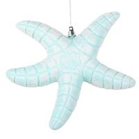 Vickerman 10" Seafoam Starfish Glitter Ornament