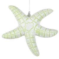 Vickerman 10" Celadon Starfish Glitter Ornament