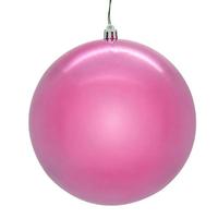 Vickerman 4" Pink Pearl Ball Ornament (6 pack)