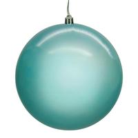 Vickerman 4.75" Baby Blue Pearl Seamless Ball Ornament (4 Pack)