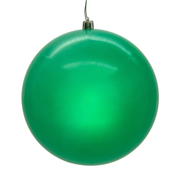 4.75" Teal Pearl Seamless Ball Ornament (4 Pack)