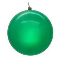 Vickerman 4.75" Teal Pearl Seamless Ball Ornament (4 Pack)