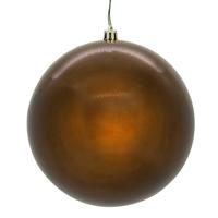 Vickerman 6" Mocha Pearl Ball Ornament (4 pack)