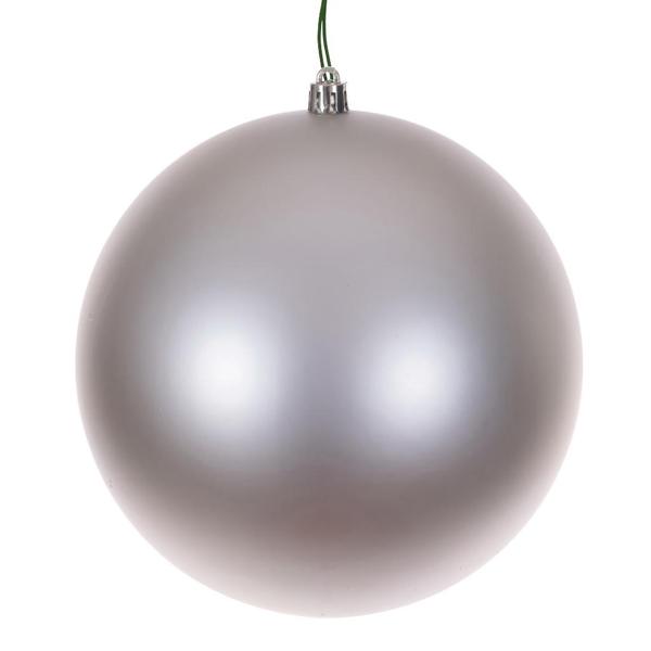 8" Oat Matte Seamless UV Drilled Christmas Ornament