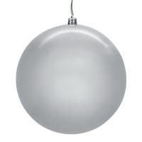Vickerman 10" Silver Pearl Ball Ornament