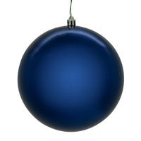 Vickerman 10" Midnight Blue Shiny Seamless Ball Ornament