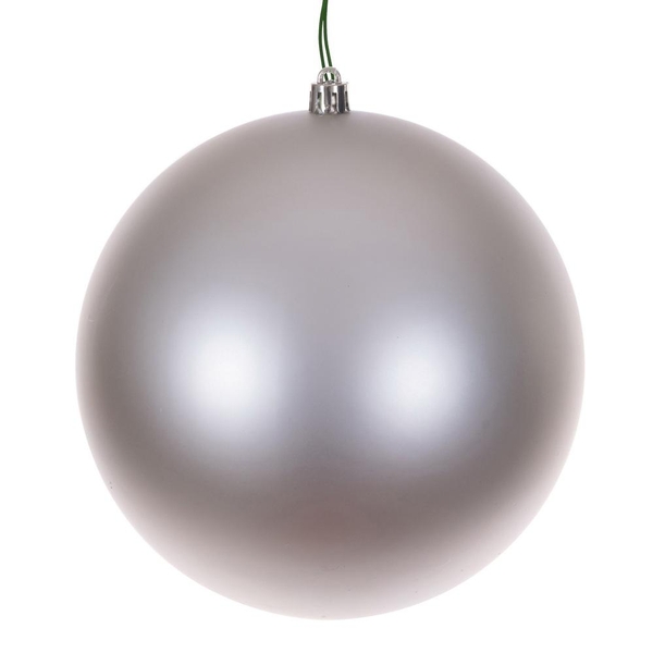 10" Oat Matte Seamless Ball Ornament