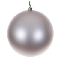 Vickerman 10" Oat Matte Seamless Ball Ornament
