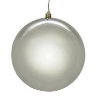 Vickerman 10" Oat Shiny Seamless Ball Ornament