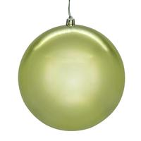 Vickerman 10" Celadon Shiny Seamless Ball Ornament