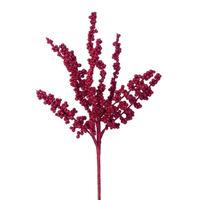 Vickerman 18" Red Glittery Berry Artificial Spray (3 Pack)