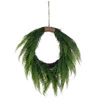 Vickerman 28" Green Long Stem Cypress Garland