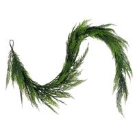 Vickerman 72" Green Long Stem Cypress Artificial Christmas Garland
