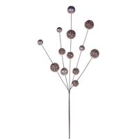 Vickerman 28" Champagne Glitter Ball Spray (2 Pack)