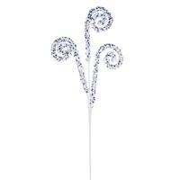 Vickerman 29" Silver Sequin Swirl Spray (3 Pack)