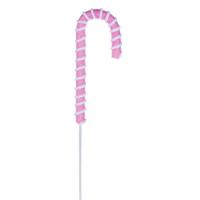 Vickerman 23.5" Pink  Candy Cane Stem (3 Pack)