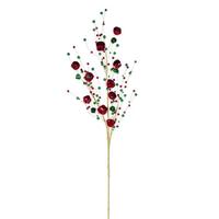 Vickerman 29.5" Red/Green/Gold Bell Spray (2 Pack)