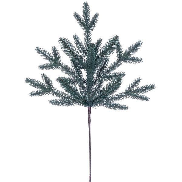 24" Artificial Colorado Blue Fir Spray