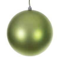 Vickerman 8" Celadon Matte Seamless UV Drilled Christmas Ornament