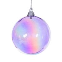 Vickerman 3" Lavender Iridescent Ball Ornament (6 Pack)