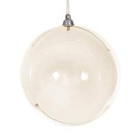 Vickerman 4.75" Champagne Iridescent Ball Ornament (3 Pack)