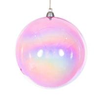 Vickerman 4.75" Pink Iridescent Ball Ornament (3 Pack)