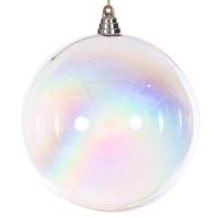 Vickerman 8" Champagne Iridescent Ball Ornament