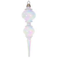 Vickerman 16.5" Champagne Iridescent Finial 