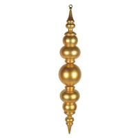 Vickerman 34" Gold UV Candy Ball Finial Drop Ornament