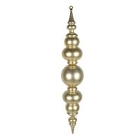 Vickerman 34" Champagne UV Candy Ball Finial Drop Ornament