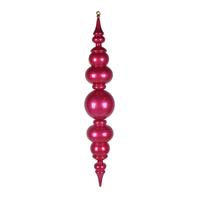 Vickerman 34" Hot Pink UV Candy Ball Finial Drop Ornament